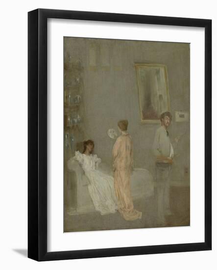 The Artist in His Studio, 1865-66-James Abbott McNeill Whistler-Framed Giclee Print