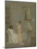 The Artist in His Studio, 1865-66-James Abbott McNeill Whistler-Mounted Giclee Print