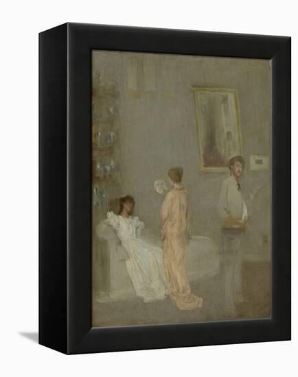 The Artist in His Studio, 1865-66-James Abbott McNeill Whistler-Framed Premier Image Canvas