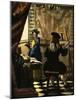 The Artist in His Studio by Jan Vermeer-null-Mounted Giclee Print