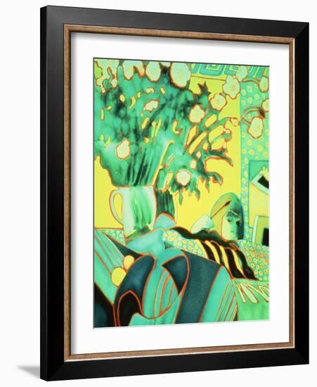 The Artist Reflected-Lillian Delevoryas-Framed Giclee Print