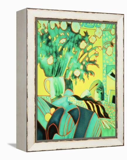 The Artist Reflected-Lillian Delevoryas-Framed Premier Image Canvas