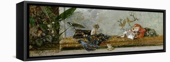 The Artist's Children, 1874-Marià Fortuny-Framed Premier Image Canvas