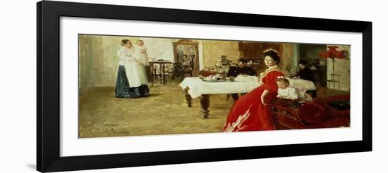 The Artist's Daughter, 1905-Ilya Efimovich Repin-Framed Giclee Print