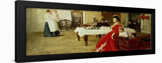 The Artist's Daughter, 1905-Ilya Efimovich Repin-Framed Giclee Print