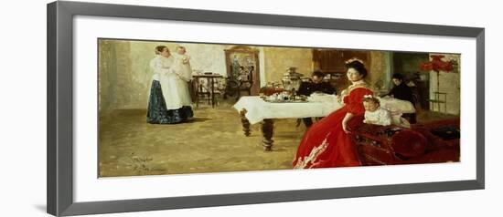 The Artist's Daughter, 1905-Ilya Efimovich Repin-Framed Giclee Print