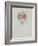 The Artist's Daughter (Coloured Pencil on Paper)-Paul Cesar Helleu-Framed Giclee Print