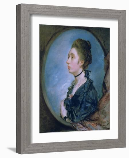 The Artist's Daughter Margaret, C. 1772-Thomas Gainsborough-Framed Giclee Print