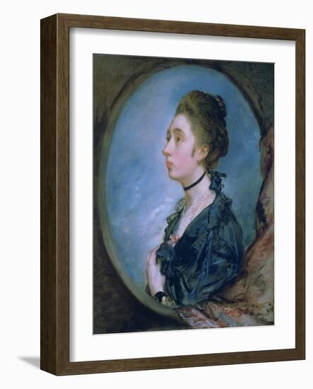 The Artist's Daughter Margaret, C. 1772-Thomas Gainsborough-Framed Giclee Print