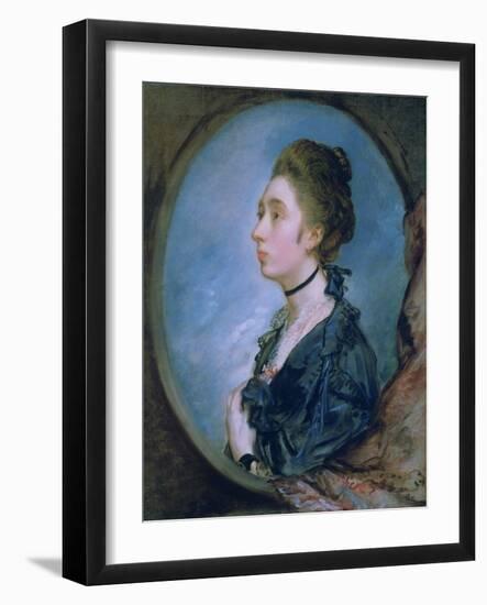 The Artist's Daughter Margaret, C. 1772-Thomas Gainsborough-Framed Giclee Print