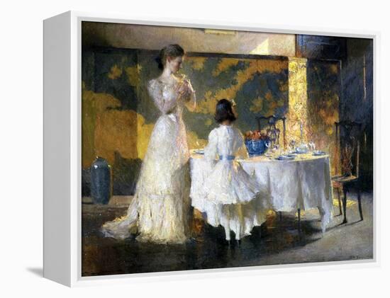 The Artist's Daughters, 1908 (Oil on Canvas)-Frank Weston Benson-Framed Premier Image Canvas