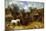 The Artist's Farmyard at Meopham, Kent-John Frederick Herring I-Mounted Giclee Print