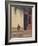 The Artist's Father and Son on the Doorstep of His House, circa 1866-67-Jean Leon Gerome-Framed Giclee Print