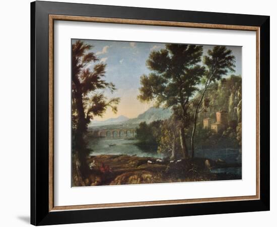 'The Artist's Favourite Mill', c1648 (1931)-Claude Lorrain-Framed Giclee Print