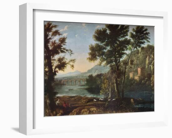 'The Artist's Favourite Mill', c1648 (1931)-Claude Lorrain-Framed Giclee Print