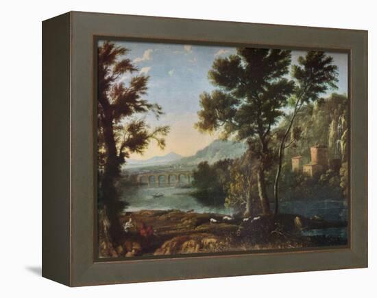 'The Artist's Favourite Mill', c1648 (1931)-Claude Lorrain-Framed Premier Image Canvas