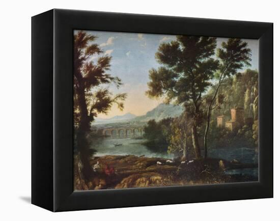 'The Artist's Favourite Mill', c1648 (1931)-Claude Lorrain-Framed Premier Image Canvas