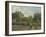 The Artist's Garden at Eragny, 1898-Camille Pissarro-Framed Giclee Print