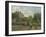 The Artist's Garden at Eragny, 1898-Camille Pissarro-Framed Giclee Print