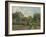 The Artist's Garden at Eragny, 1898-Camille Pissarro-Framed Giclee Print