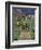 The Artist's Garden at Vetheuil, 1880-Claude Monet-Framed Premium Giclee Print