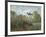 The Artist's Garden in Argenteuil, c.1873-Claude Monet-Framed Art Print