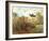 The Artist's Garden in Argenteuil-Claude Monet-Framed Art Print