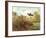 The Artist's Garden in Argenteuil-Claude Monet-Framed Art Print