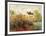 The Artist's Garden in Argenteuil-Claude Monet-Framed Art Print