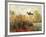 The Artist's Garden in Argenteuil-Claude Monet-Framed Art Print