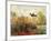 The Artist's Garden in Argenteuil-Claude Monet-Framed Art Print