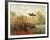 The Artist's Garden in Argenteuil-Claude Monet-Framed Art Print