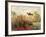 The Artist's Garden in Argenteuil-Claude Monet-Framed Art Print