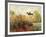 The Artist's Garden in Argenteuil-Claude Monet-Framed Art Print