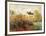 The Artist's Garden in Argenteuil-Claude Monet-Framed Art Print