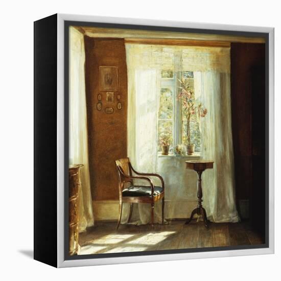 The Artist's Home at Lyngby-Carl Holsoe-Framed Premier Image Canvas