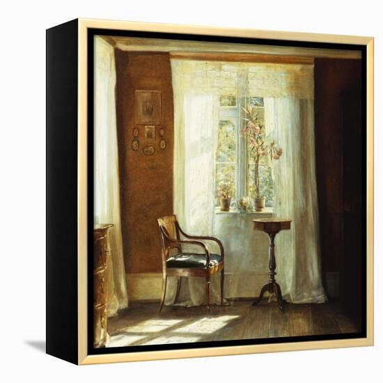 The Artist's Home at Lyngby-Carl Holsoe-Framed Premier Image Canvas