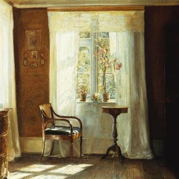 Land Universel solnedgang The Artist's Home at Lyngby' Giclee Print - Carl Holsoe | Art.com