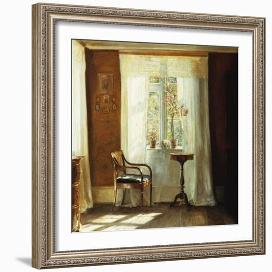 The Artist's Home at Lyngby-Carl Holsoe-Framed Giclee Print