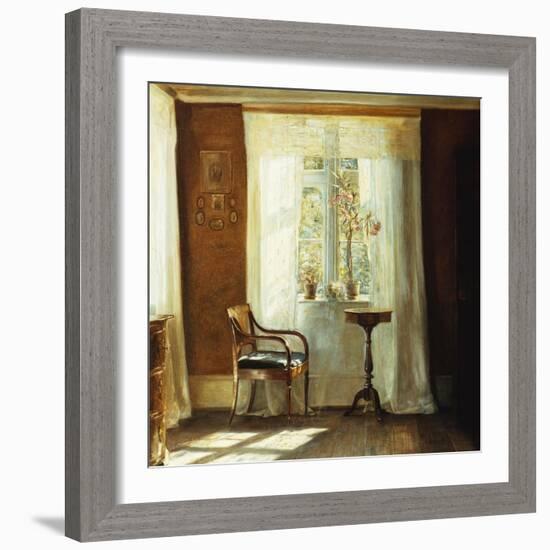 The Artist's Home at Lyngby-Carl Holsoe-Framed Giclee Print