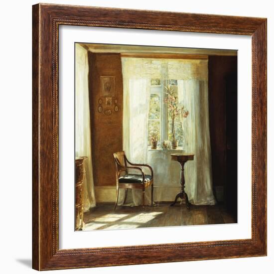 The Artist's Home at Lyngby-Carl Holsoe-Framed Giclee Print