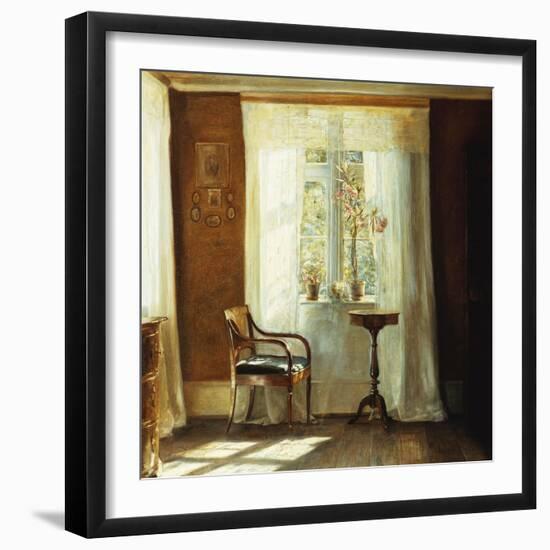 The Artist's Home at Lyngby-Carl Holsoe-Framed Giclee Print