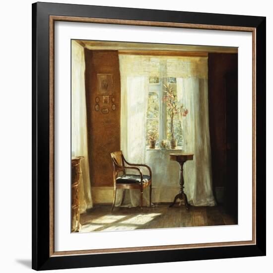 The Artist's Home at Lyngby-Carl Holsoe-Framed Giclee Print