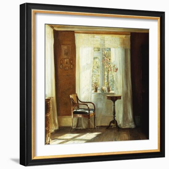 The Artist's Home at Lyngby-Carl Holsoe-Framed Giclee Print
