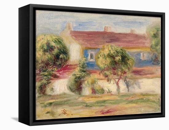 The Artist's House-Pierre-Auguste Renoir-Framed Premier Image Canvas