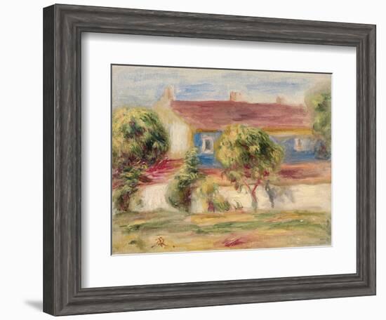 The Artist's House-Pierre-Auguste Renoir-Framed Giclee Print