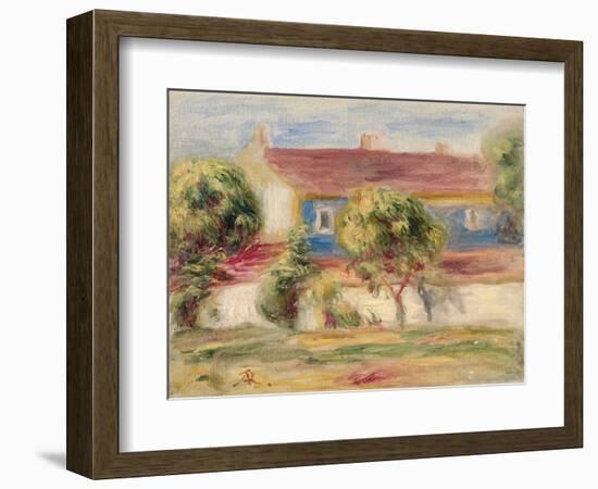 The Artist's House-Pierre-Auguste Renoir-Framed Giclee Print