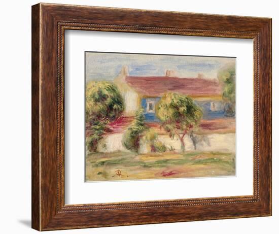 The Artist's House-Pierre-Auguste Renoir-Framed Giclee Print