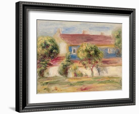 The Artist's House-Pierre-Auguste Renoir-Framed Giclee Print