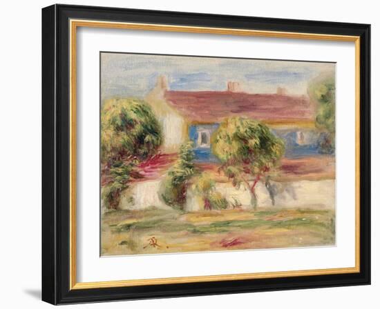 The Artist's House-Pierre-Auguste Renoir-Framed Giclee Print